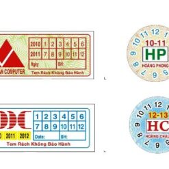 Tem bảo hành hay còn được gọi là tem vỡ, tem bể, tem niêm phong