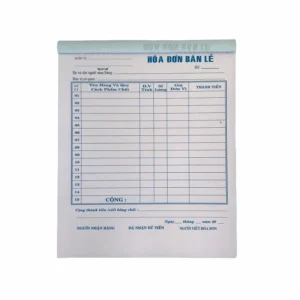 In Hoá Đơn Bán Lẻ - ảnh 1