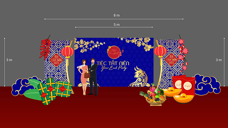 Kích thước backdrop đạt chuẩn