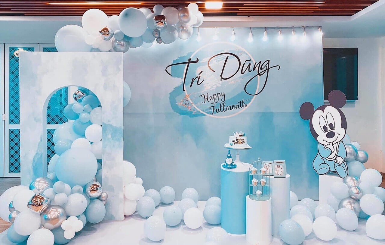 Backdrop trang trí sinh nhật Backdrop trang trí sinh nhật