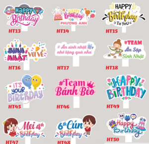 In Hashtag Sinh Nhật - ảnh 1